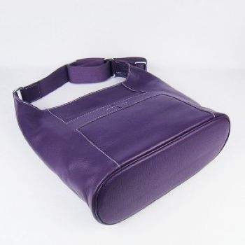 hermes Good News H Blue shoulder bag 1625 purple